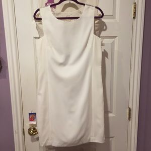 Sheer beaded back dress